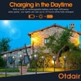 thumbnail image 3 of Linterna solar Otdair 96 LED mejorada, paquete de 6 unidades, impermeables, 3 of 7