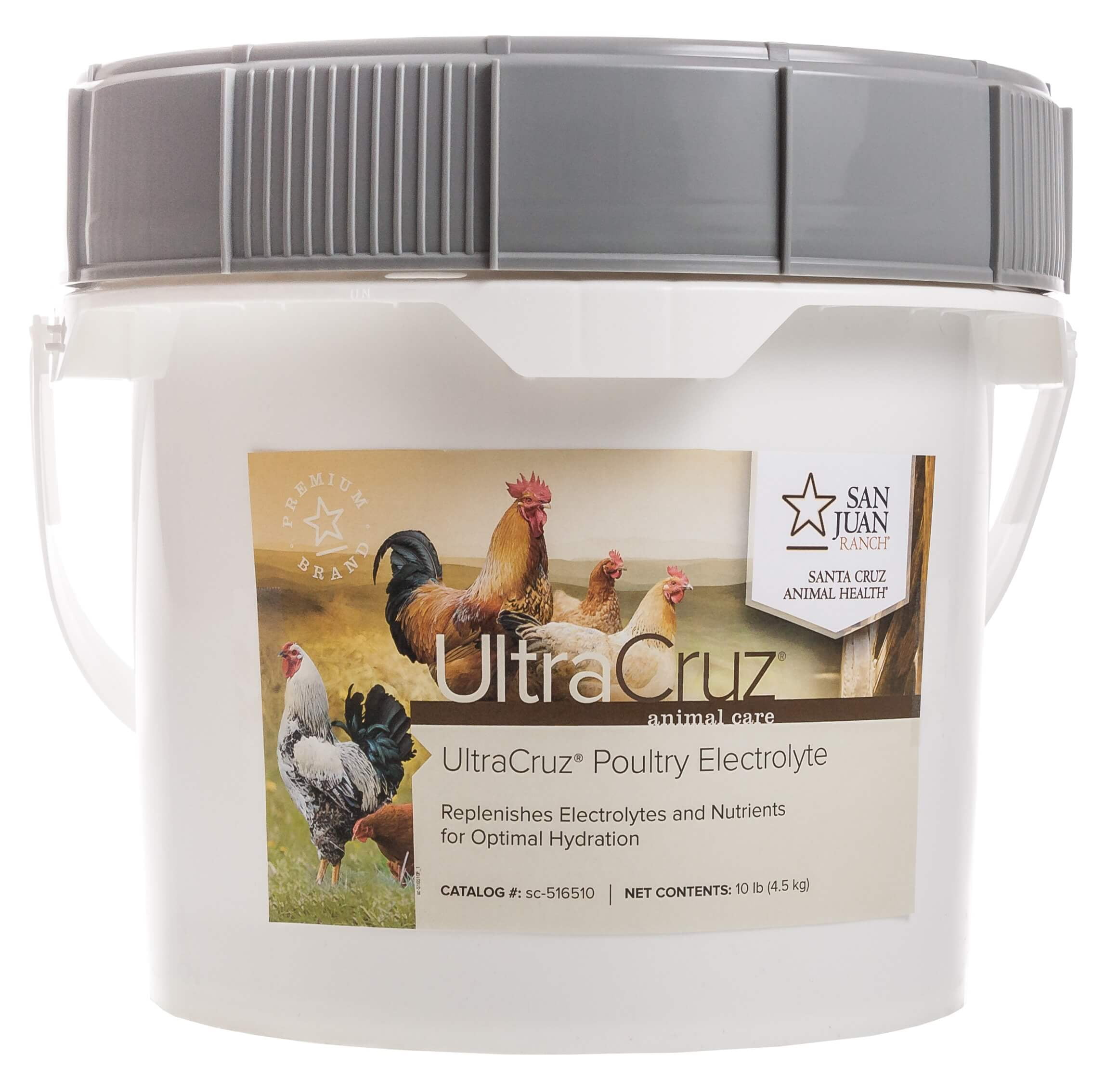 UltraCruz Poultry Electrolyte Supplement, 10 lb, Powder