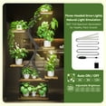 thumbnail image 4 of Joqixon Plant Stand with Grow Lights：65" Tall Plant Shelf Indoor for Multiple Large Plants - 7 Tiered Metal Plant Rack, 4 of 12
