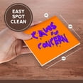 thumbnail image 7 of 3dRose, Halloween Ravens Caws For Concern Fun Pun Purple Quote, Set of 4 Ceramic Tile Coasters, 7 of 7