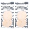 thumbnail image 1 of Lot de 2 paires de coussinets respirants pour l'avant-pied, soulageant la douleur et le stress (couleur chair), 1 of 4