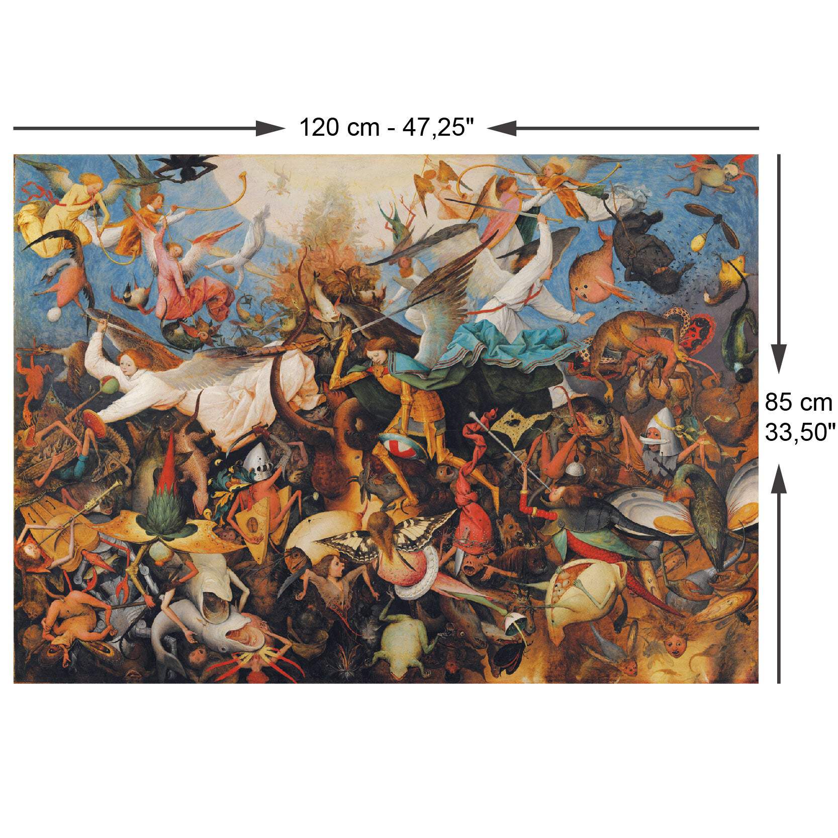 Anatolian The Fall of the Rebel Angels 3000-Piece Jigsaw Puzzle
