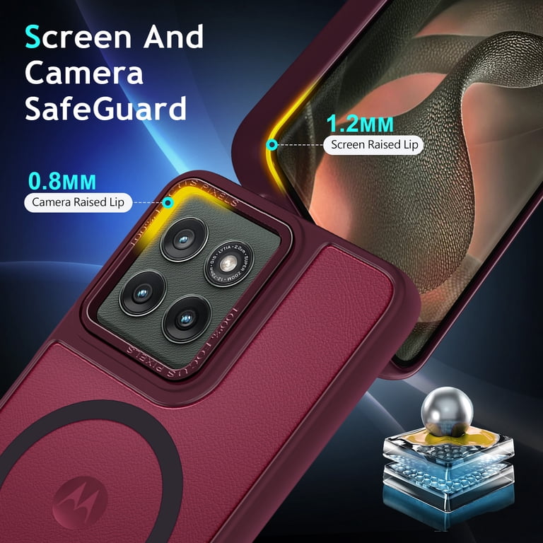 NGB Supremacy Motorola Edge 2025 Case, Red photo 4