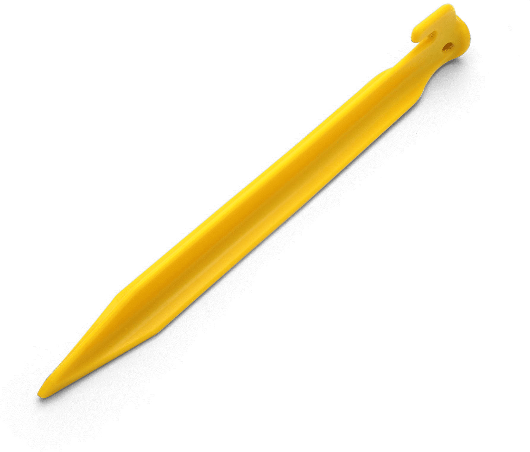 100-Pack Coghlan's ABS Tent Peg 12" Yellow Plastic Rugged Non-Slip Tent Stake 
