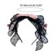 thumbnail image 2 of Lolita Choker for Girl Hair Styling Festival Bowknot Shape Barrettes Lolita Large Design Metal Hair Barrettes for Bri, 2 of 4