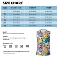 thumbnail image 6 of Pofeuu Cartoon Marine Animals Print Men's Muscle T-Shirt, Sleeveless, Muscle Tank, Classic Muscle Tee Top For Men Casual Sleeveless Muscle T-Shirt Trendy Clothes-X-Large, 6 of 7