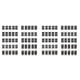 thumbnail image 1 of 100 Pcs Resistencia de Aleación 2512 Smd Kit de Muestras de Resistencia, R001 R002 R005 R008 R010 R015 R020 R025, 1 of 5