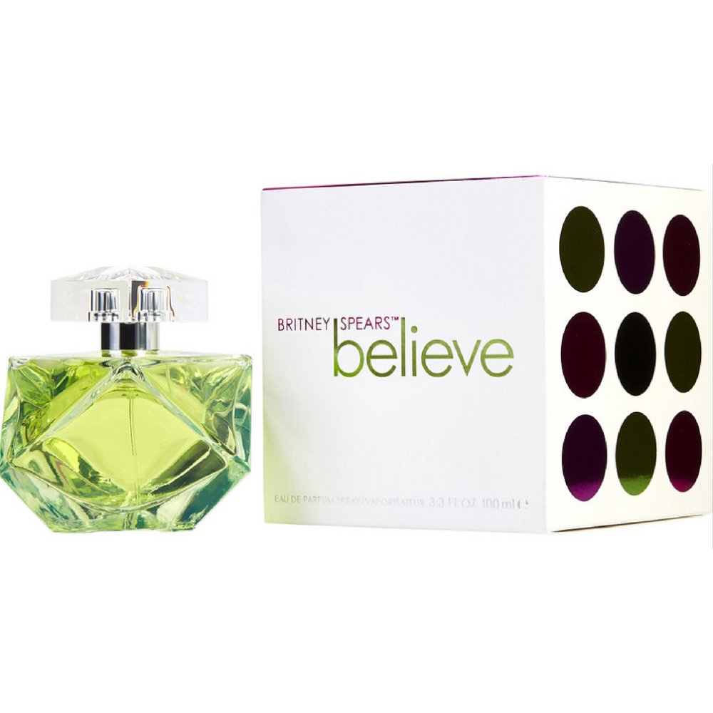 2 Pack Believe By Eau de Parfum Spray for Women 3.4 oz