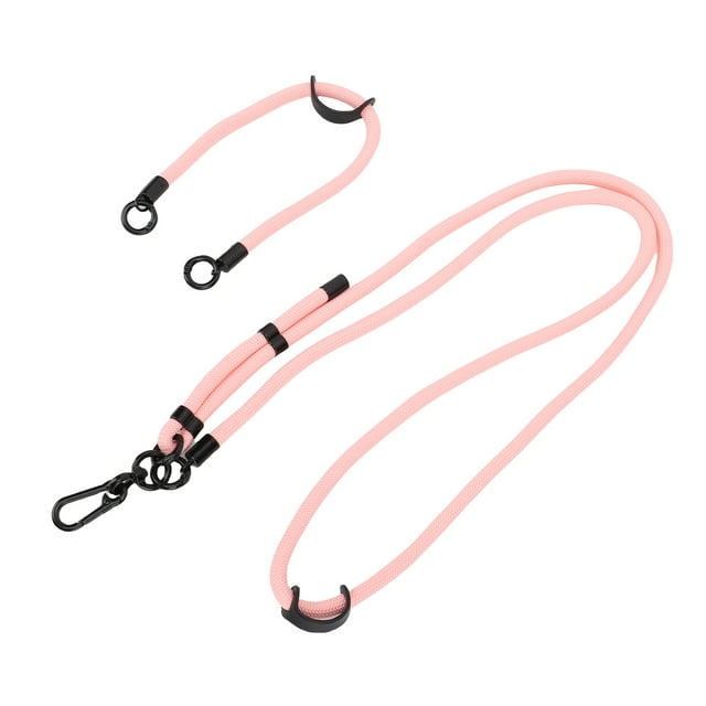 Cordón De Hombro Para Cámara De Acción, aleación De Aluminio De Poliéster, Anticaída, Rosa, Triple ángulo De Protección, Cordón Para Cámara De Acción De Liberación