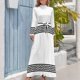 thumbnail image 4 of Vestido largo con estampado geométrico griego Vestido de noche para mujer Vestido de verano para mujer 2024 Vestidos de fiesta, 4 of 5