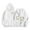 #092-White, variant on Neewe Womens Graphic Hoodies Unisex Oversized Hoodies Long Sleeve Pocket Pullover Fall 2025