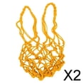 thumbnail image 1 of 2x Bolsas de Transporte de Red de Baloncesto Portátiles, Entrenamientos Deportivos, Fútbol, Voleibol, Bolsas de Soporte, Accesorios de Equipo 2 piezas, 1 of 8