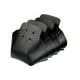 thumbnail image 1 of Wosthever Paquete de 4 protectores de patines para patines, protectores de rodillos portátiles reutilizables para deportes al aire libre, patinar Negro, 1 of 6