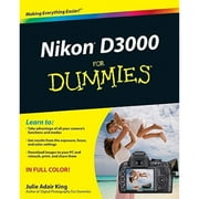 Pre-Owned Nikon D3000 For Dummies (Paperback 9780470578940) by Julie Adair King