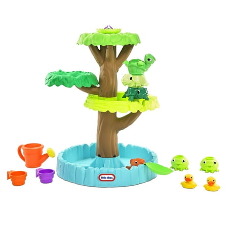little tikes blooming flower water table with accessories