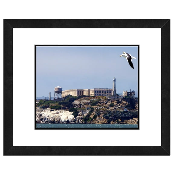 Alcatraz Prison Framed Photo by Photo File