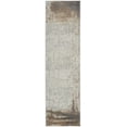 thumbnail image 3 of Nourison Elation Abstract Contemporary Grey Ivory Area Rug, 3 of 8