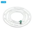 thumbnail image 3 of Unique Bargains 4' Diameter Light Crossbar, Carbon Steel Circle Lamp Fixture with Ground Screw, Silver 2 Pack, 3 of 5