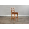 thumbnail image 4 of Home Bar and Ladderback Bar Stools in Rustic Oak 3 Piece Set, 4 of 18