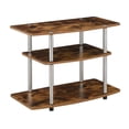 thumbnail image 1 of Designs2Go Meuble TV 3 Niveaux Sans Outils - Barnwood, 1 of 1