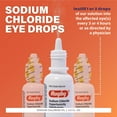 thumbnail image 3 of Rugby Sodium Chloride Hypertonicity Corneal Edema Eye Drops, 0.5 fl oz, 2 Pack, 3 of 4