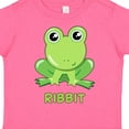 thumbnail image 4 of Inktastic Ribbit Cute Green Frog Boys or Girls Toddler T-Shirt, 4 of 5