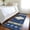 Blue, variant on Addison Rugs Mayfield Washable Southwest Aztec Spice Round Rug, 8' x 8'