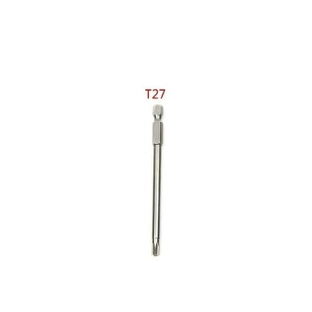

Goodhd Hex Shank Magnetic Head Torx Screwdriver Bit 100mm Security Tamper Proof Star