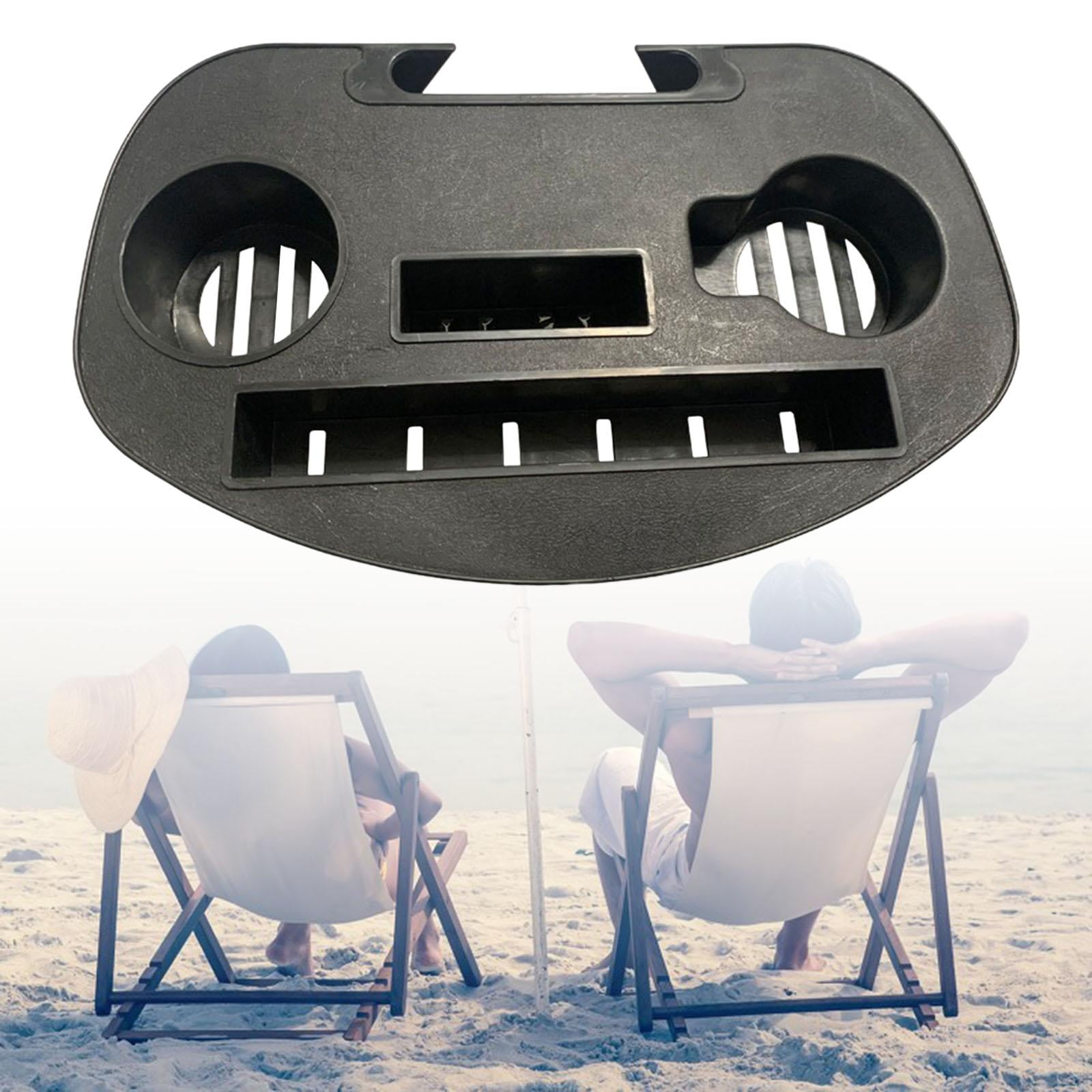 Clip On Drink Holder Lightweight Lounge Chair Sun Loungers Garden 39x24cm Walmart