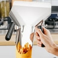 thumbnail image 1 of Stainless Steel Popcorn Chips Scoop with Handle for Commercial Restaurant Use, 1 of 7