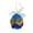 Blue, variant on 6CM Easter Plastic Hanging Egg - Mosaic-Style Sequin Decor Egg, DIY Holiday Ornament for Wreaths & Trees