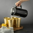 thumbnail image 4 of Thyme & Table 64oz Double Wall Stainless Steel Pitcher with Splash Proof Lid & Non-Slip Base, 4 of 7