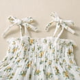 thumbnail image 5 of CAUYDY Kids Girl Summer Outfit Sleeveless T-shirt Elastic Waist Shorts 2 Pcs Set for Children 4T 5T 6T Little Girls Shorts Set Toddler Girls Summer Clothes (Sizes 12-18 Months,D01-Yellow), 5 of 8