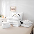 thumbnail image 4 of Erosebridal Paddle Compass Bedding Full Size, Rustic Lake House Farmhouse Duvet Set, Microfiber 7pcs, 4 of 5