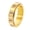 Gold-Purple, variant on Rotating Rings for Women Men Couples Fidget Gemstone Matching Band 6mm Silver Gold Plated Stainless Steel Dainty Gifts CZ Promise Wedding Jewelry Silver-Red Size10