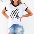 thumbnail image 2 of Camiseta con estampado 3D de Jurassic World, camiseta vintage de dinosaurio para niña, camiseta Harajuku para mujer, camiseta de moda de verano, ropa de calle para mujer, 2 of 5