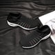 thumbnail image 2 of JShteea Zapatos Casuales Mujer Air Cushion Light Hockproof para Verano (39 Black White), 2 of 9