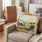 Walmart Clear Bubble Corners, 8 x 8, 16 Pieces, Edge Protection for Mirrors and Frames