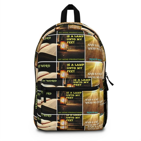 IKE MENS SCRIPTURE COLLAGE  Backpack (Made in USA)