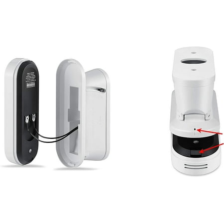 Wasserstein - Vertical Wedge Wall Mount for Arlo Video Doorbell