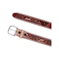 thumbnail image 2 of CTM Boys Cowboy Print Embossed Belt, 2 of 2