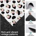 thumbnail image 3 of White Cow Black Spot Pattern Kitchen Rugs Sets Of 3,Kitchen Runner Rugs Non Skid Washable,Decorative Kitchen Floor Mats for Kitchen,Sink,Laundry,17"x30"+ 17"x47" + 17"x59", 3 of 6