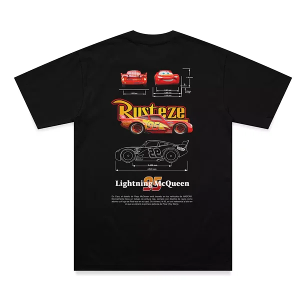 Playera Camisa Cars Rayo Mcqueen Sally Pareja Niños Carrera