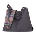 thumbnail image 1 of Bolso Mensajero Hobo Monedero Pana Gran Capacidad Con Bolsillos Correa Ajustable Casual para Mujer, 1 of 8