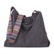 thumbnail image 1 of Bolso bandolera de pana Bolso bandolera boho Bolso simple para niñas femeninas (Gris), 1 of 4