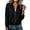 10# Black, variant on Cropped Bomber Jacket for Women Textured Lightweight Zip Up Fall Fashion Outerwear Long Sleeve Casual Jackets Earthy Yellow XL