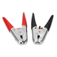 thumbnail image 2 of Pinces de Chargeur, Pinces de Chargeur de Batterie Noires et Rouges Longue Durabilité Positive Négative pour Fils de Voiture, 2 of 8