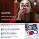 thumbnail image 4 of Kit de pintura facial UCANBE con la bandera de EE. UU., rojo, blanco y azul, Joker, 4 of 7
