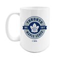 thumbnail image 1 of Officially Licensed Nhl 15Oz Sublimated Coffee Mug Toronto Maple Leafs, 1 of 1