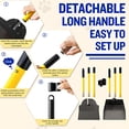thumbnail image 6 of Furggis Dog Pooper Scooper,Tray and Spade Set Poop Scooper for Dogs, Adjustable Long Handle Metal Pooper Scooper with Bin for Pet Waste Removal, No Bending Clean Up for Medium and Large Dogs, 6 of 8